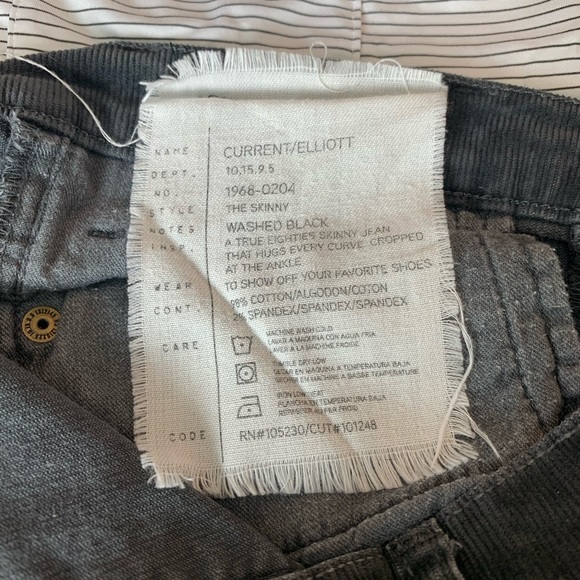 Current/Elliott | The Ankle Skinny Corduroy Jeans - Picture 4 of 6
